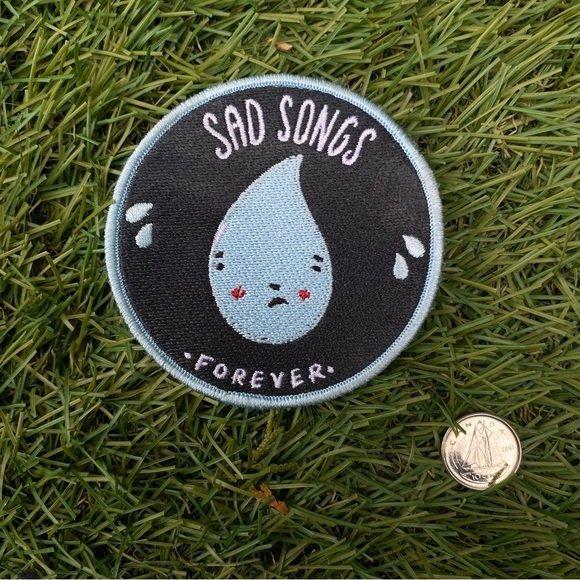 SAD SONGS FOREVER IRON IN PATCH #FML130053 - Picture 2 of 3
